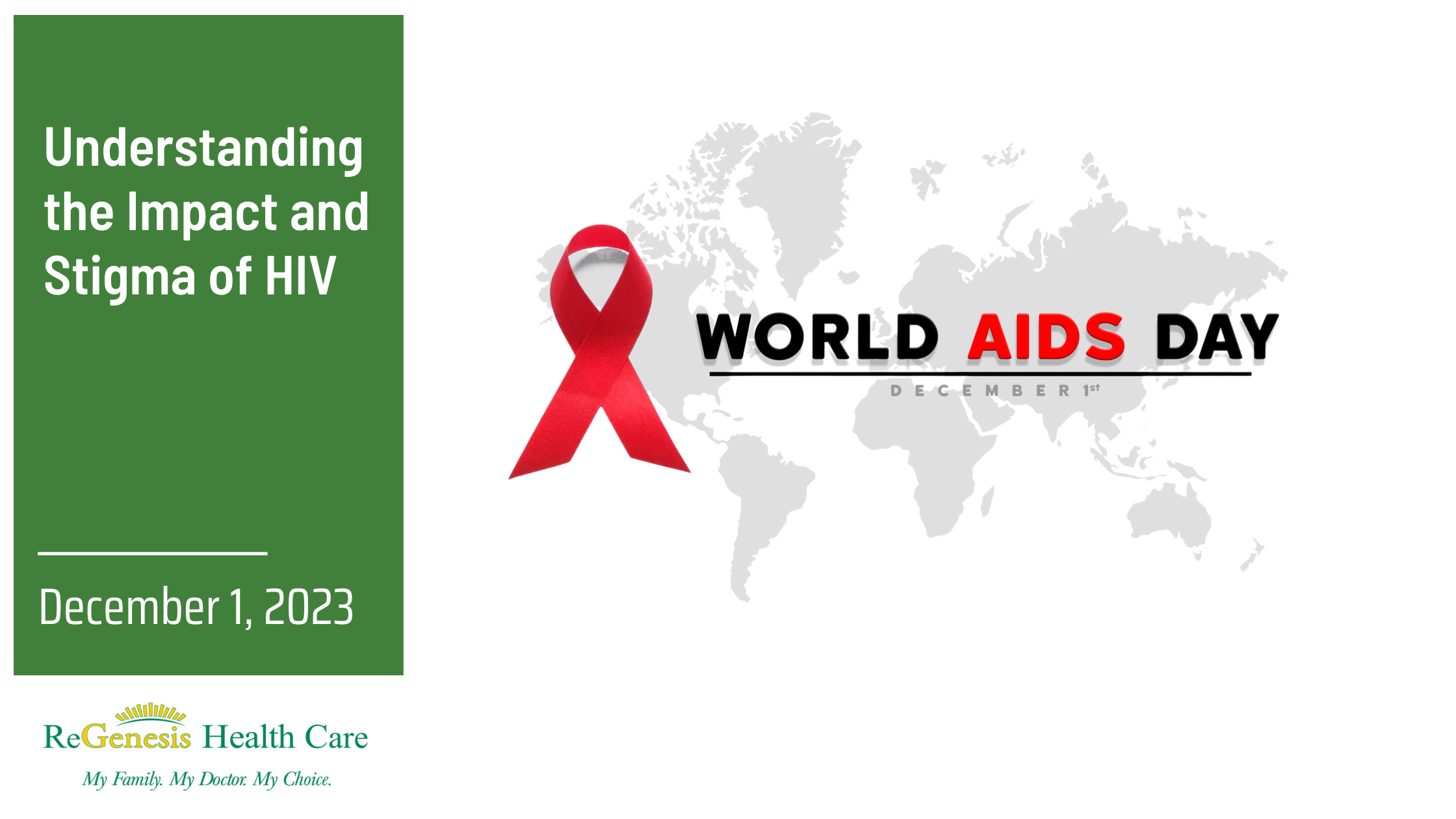 World Aids Day Community Health Center Regenesis Health Care